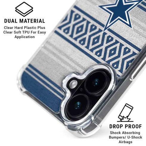 NFL Dallas Cowboys Trailblazer iPhone 17 Clear Case