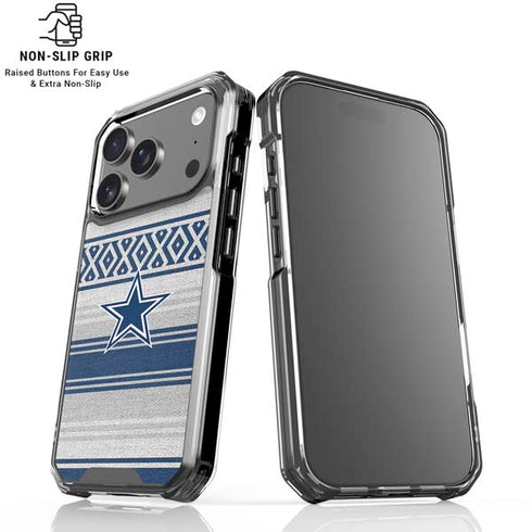 NFL Dallas Cowboys Trailblazer iPhone 18 Pro Clear Case
