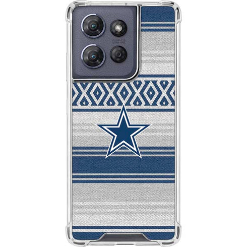 NFL Dallas Cowboys Trailblazer Moto G 5G (2025) Clear Case