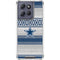 NFL Dallas Cowboys Trailblazer Moto G 5G (2025) Clear Case