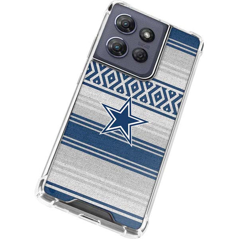 NFL Dallas Cowboys Trailblazer Moto G 5G (2025) Clear Case