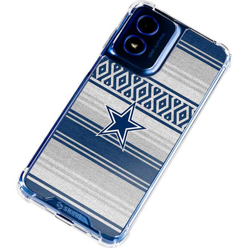 NFL Dallas Cowboys Trailblazer Moto G 5G (2024) Clear Case