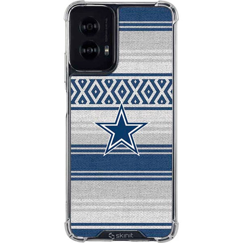NFL Dallas Cowboys Trailblazer Moto G Power 5G (2024) Clear Case