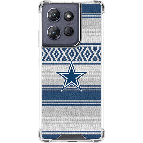 NFL Dallas Cowboys Trailblazer Moto G Power 5G (2025) Clear Case