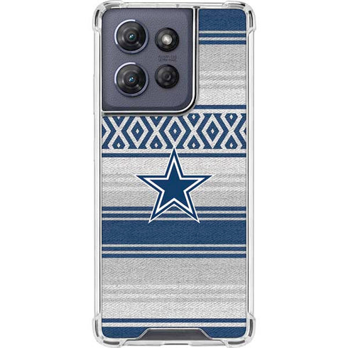 NFL Dallas Cowboys Trailblazer Moto G Stylus 5G (2025) Clear Case