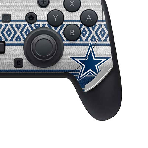 NFL Dallas Cowboys Trailblazer Nintendo Switch 2 (2025) Pro Controller Skin