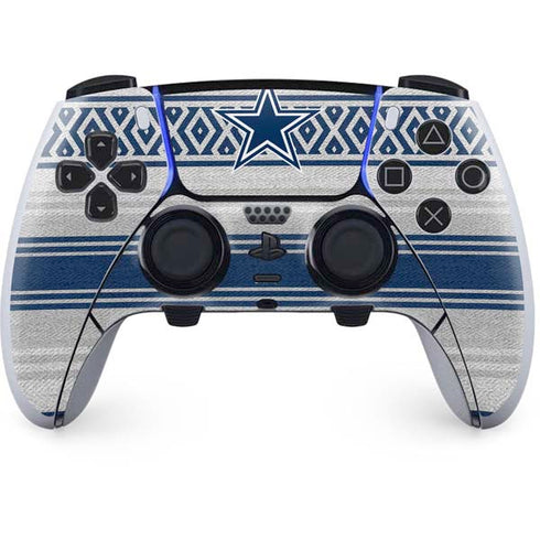 NFL Dallas Cowboys Trailblazer PS5 DualSense Edge Pro Controller Skin