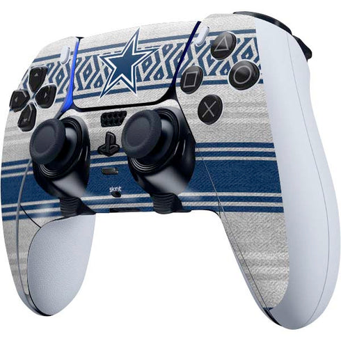 NFL Dallas Cowboys Trailblazer PS5 DualSense Edge Pro Controller Skin