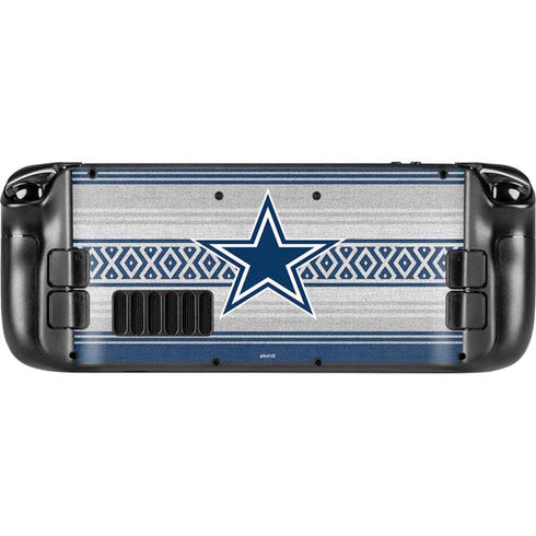 NFL Dallas Cowboys Trailblazer Steam Deck Handheld Gaming Computer Skin