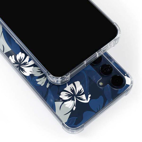 NFL Dallas Cowboys Tropical Print Galaxy A35 5G Clear Case