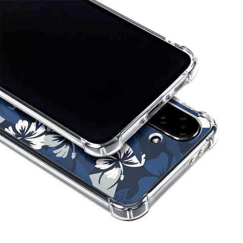 NFL Dallas Cowboys Tropical Print Galaxy A36 5G Clear Case