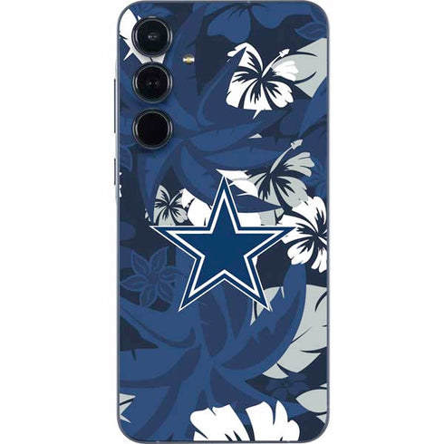 NFL Dallas Cowboys Tropical Print Galaxy A36 5G Skin