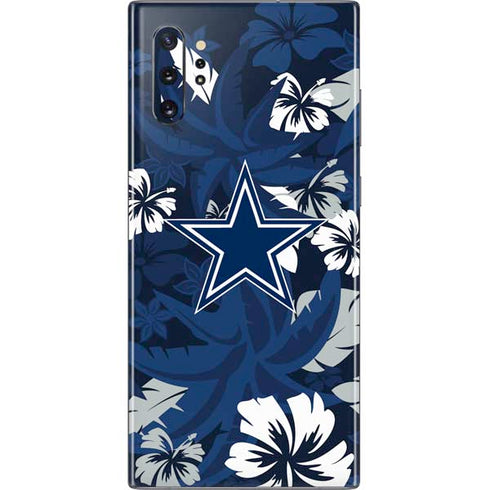 NFL Dallas Cowboys Tropical Print Galaxy Note 10 Plus Skin