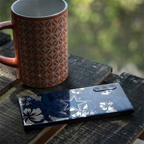 NFL Dallas Cowboys Tropical Print Galaxy Note 10 Plus Skin