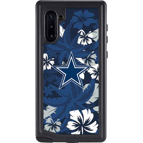 NFL Dallas Cowboys Tropical Print Galaxy Cases