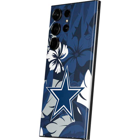 NFL Dallas Cowboys Tropical Print Galaxy Skins