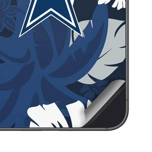 NFL Dallas Cowboys Tropical Print Galaxy S25 Plus Skin