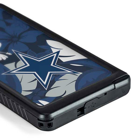NFL Dallas Cowboys Tropical Print Galaxy S24 Ultra Waterproof Case