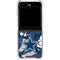 NFL Dallas Cowboys Tropical Print Galaxy Z Flip6 Clear Case