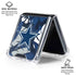 NFL Dallas Cowboys Tropical Print Galaxy Z Flip6 Clear Case