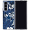 NFL Dallas Cowboys Tropical Print Galaxy Z Fold5 5G Clear Case