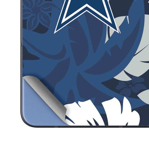NFL Dallas Cowboys Tropical Print Galaxy Z Fold5 5G Skin