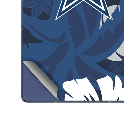 NFL Dallas Cowboys Tropical Print Galaxy Z Fold6 Skin