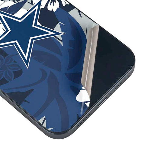 NFL Dallas Cowboys Tropical Print iPhone 15 Skin