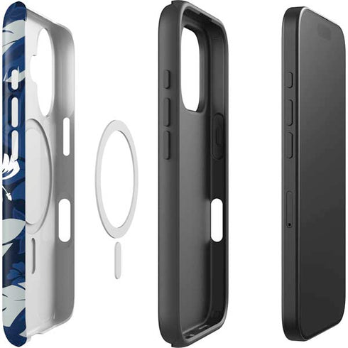 NFL Dallas Cowboys Tropical Print iPhone 16 Plus Magsafe Impact Case