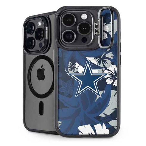 NFL Dallas Cowboys Tropical Print iPhone 16 Pro Kickstand Case