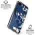 NFL Dallas Cowboys Tropical Print iPhone 16e Clear Case
