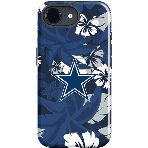 NFL Dallas Cowboys Tropical Print iPhone 16e Impact Case