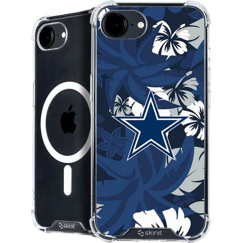 NFL Dallas Cowboys Tropical Print iPhone 16e MagSafe Case