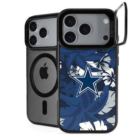 NFL Dallas Cowboys Tropical Print iPhone 18 Pro Kickstand Case