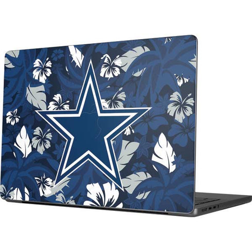 NFL Dallas Cowboys Tropical Print Apple MacBook Pro 14-inch Skin