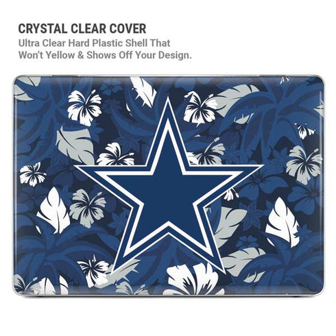 NFL Dallas Cowboys Tropical Print MacBook Cases