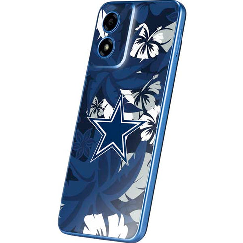 NFL Dallas Cowboys Tropical Print Moto G Play 4G (2024) Skin