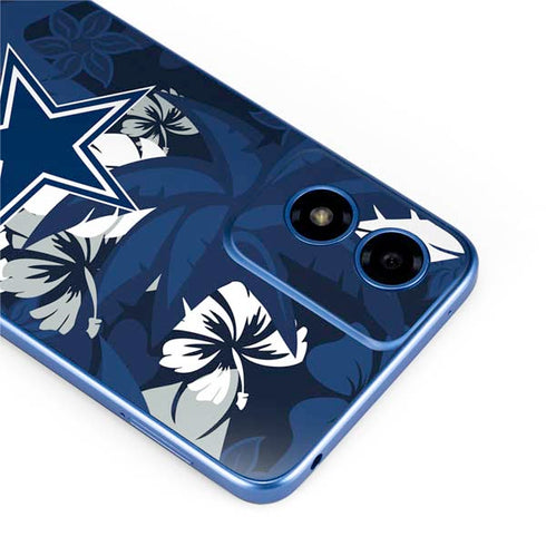 NFL Dallas Cowboys Tropical Print Moto G Play 4G (2024) Skin