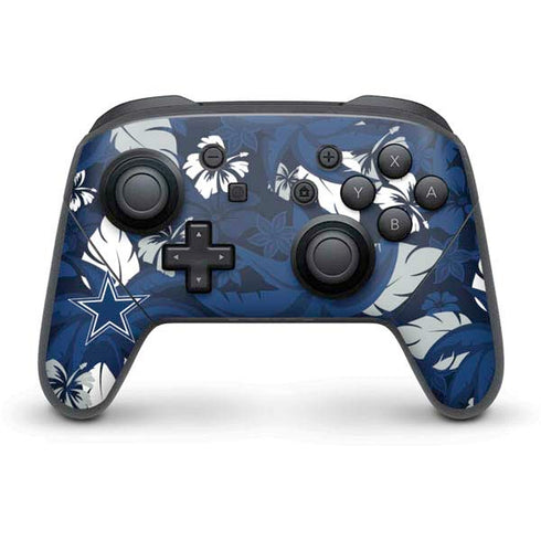 NFL Dallas Cowboys Tropical Print Nintendo Skins