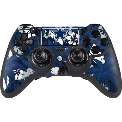 NFL Dallas Cowboys Tropical Print PlayStation PS4 Skins