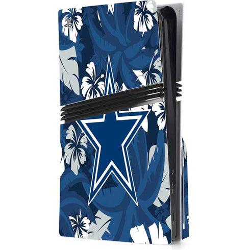 NFL Dallas Cowboys Tropical Print PlayStation PS5 Skins