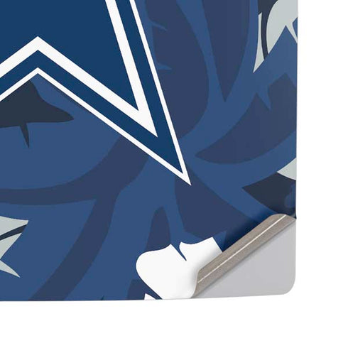 NFL Dallas Cowboys Tropical Print PS5 Pro Disk Console Skin