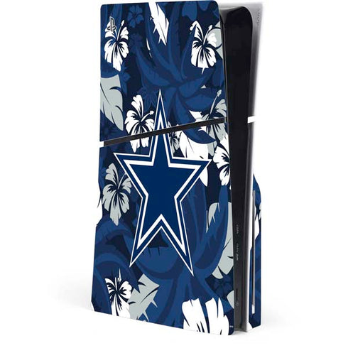 NFL Dallas Cowboys Tropical Print PlayStation PS5 Skins