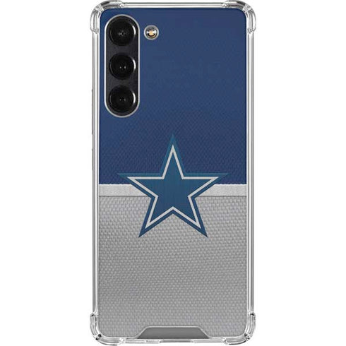 NFL Dallas Cowboys Vintage Galaxy S24 FE Clear Case