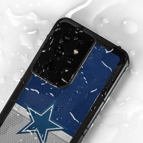 NFL Dallas Cowboys Vintage Galaxy S24 Ultra Waterproof Case