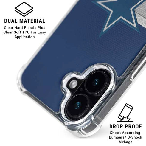 NFL Dallas Cowboys Vintage iPhone 16 Plus MagSafe Case