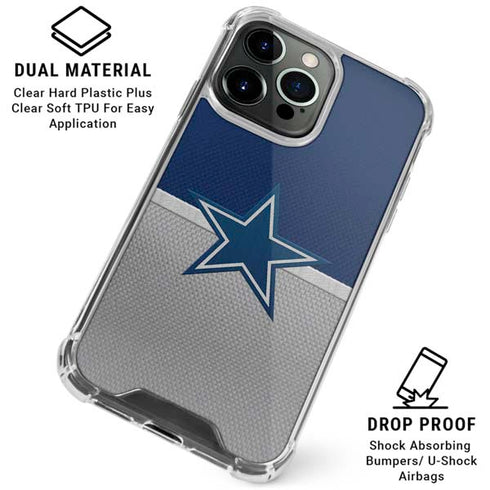 NFL Dallas Cowboys Vintage iPhone 16 Pro Clear Case