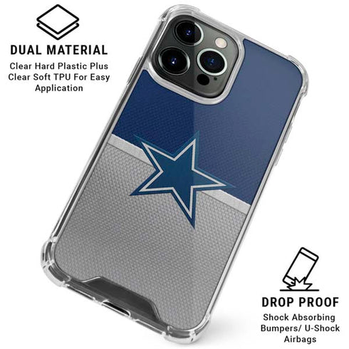 NFL Dallas Cowboys Vintage iPhone 16 Pro Max Clear Case