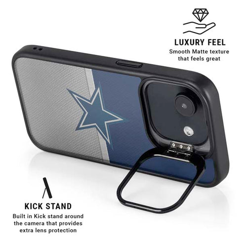 NFL Dallas Cowboys Vintage iPhone 16e Kickstand Case