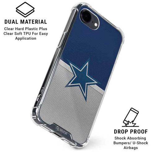 NFL Dallas Cowboys Vintage iPhone 16e Clear Case